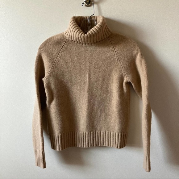 Lauren Ralph Lauren Sweaters - Lauren Ralph Lauren Wool Cashmere Turtleneck Sweater Tan Size XS